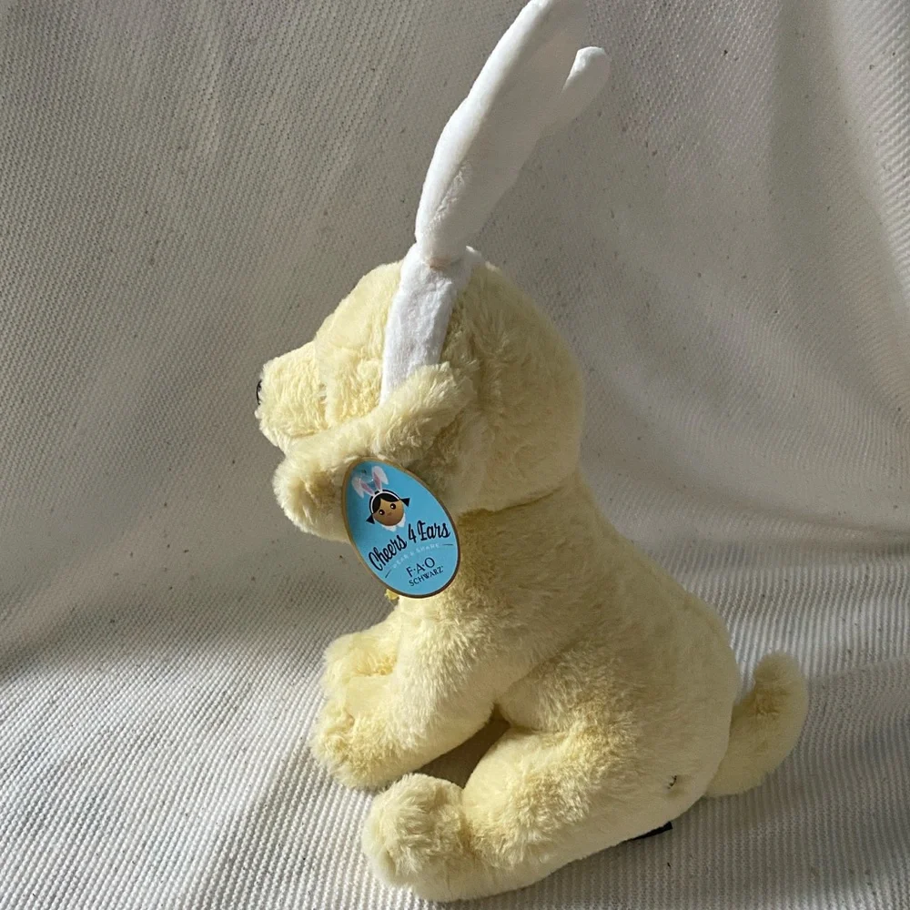 FAO Schwarz dog plush